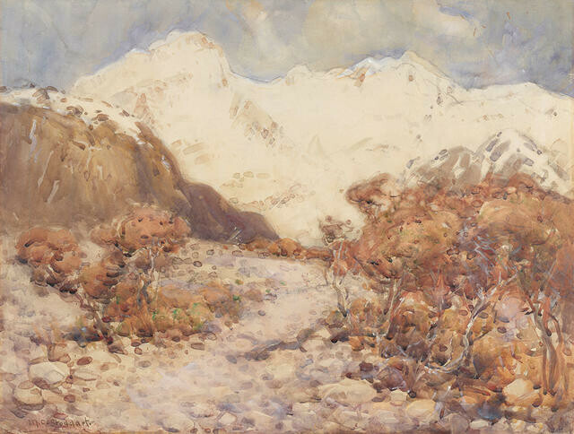 Mount Sefton by Margaret Stoddart