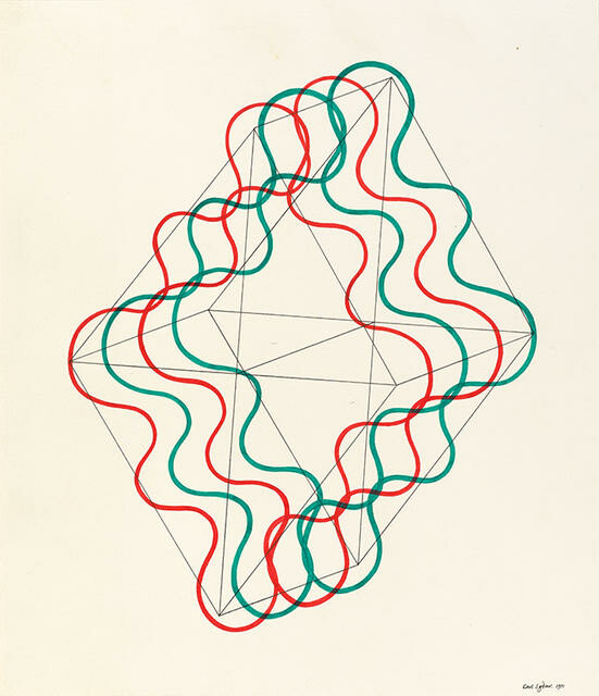 Untitled 'Meander' drawing