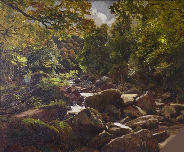 On The Teign, North Devon