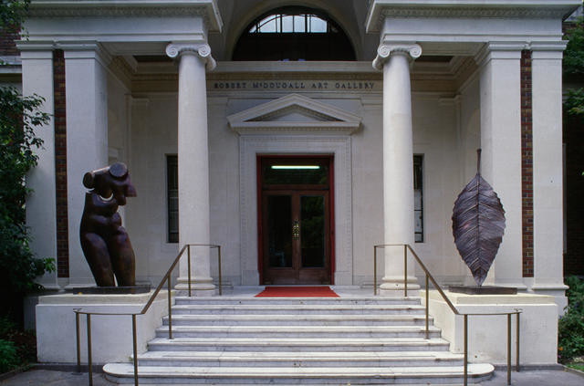 Installed outside the Robert McDougall Art Gallery, between 1995 and 2002