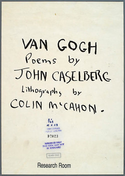 Van Gogh: Poems by John Caselberg