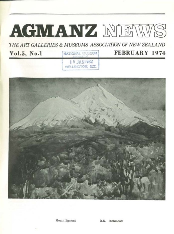 AGMANZ News Volume 5 Number 1 February 1974