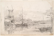 Dutch River Scene