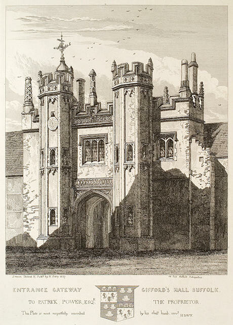 Entrance Gateway Gifford’s Hall, Suffolk