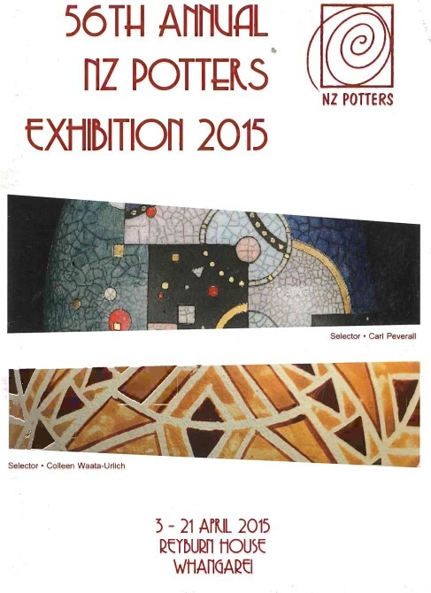 NZ Society of Potters, 56th exhibition, 2015