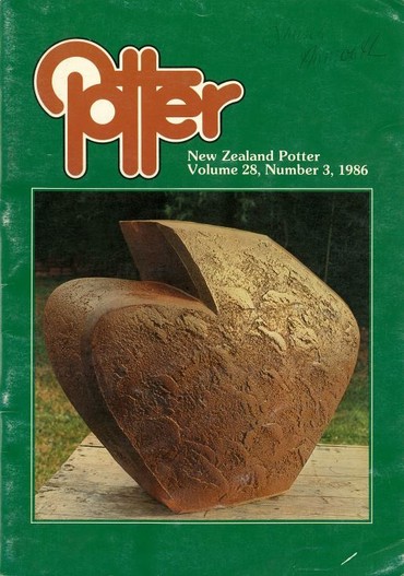 New Zealand Potter volume 28 number 3, 1986