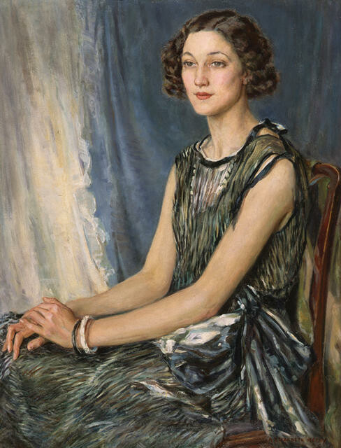Blue and Silver (Margaret Hatherley)