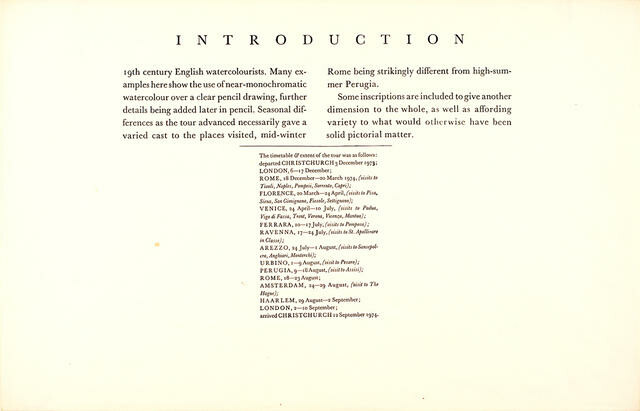 Introduction And Timetable