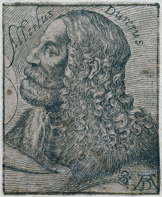 Alburtus Durerus (Portrait of Albrecht Durer)