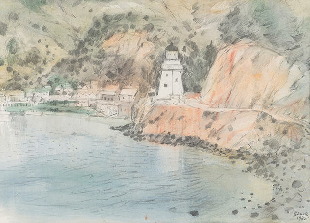 View with Lighthouse