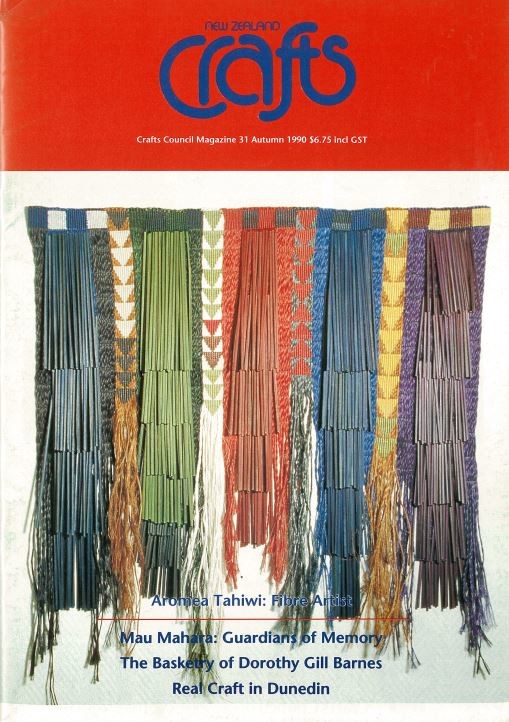 New Zealand Crafts issue 31, Autumn 1990