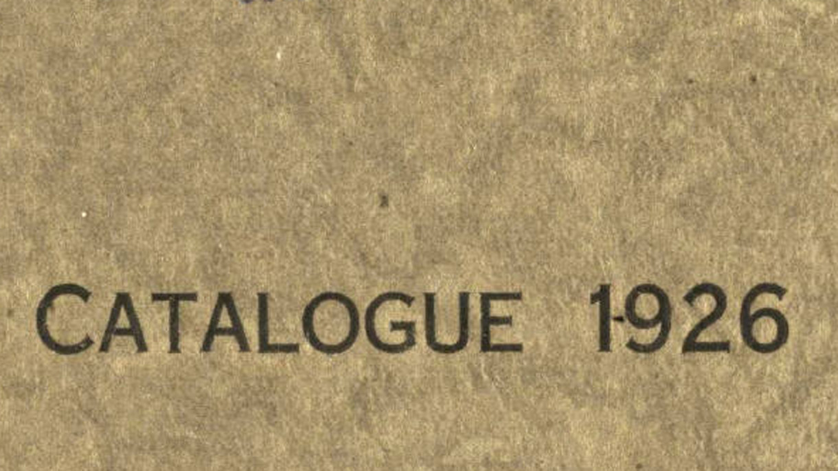 CSA catalogue 1926