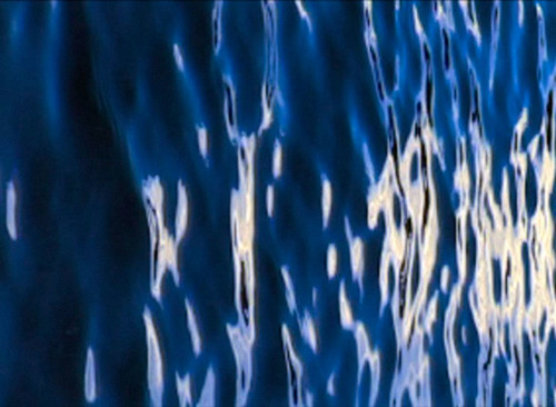 Chris Heaphy Untitled (Bleu) 2000. DVD projection with sound. Purchased 2002. Reproduced with permission.