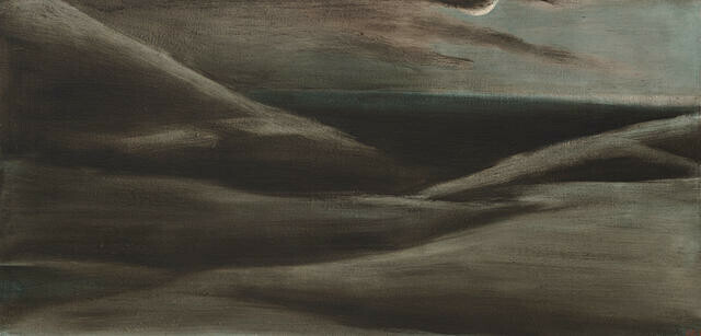 Night time, Amuri Bluff by Tony Fomison