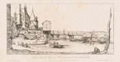 Passerelle du Pont-au-Change, après l'incendie de 1621