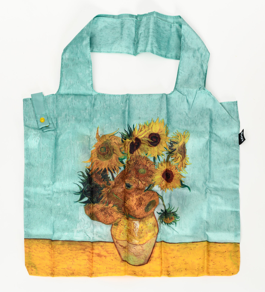 Vase with Sunflowers Shopping Bag