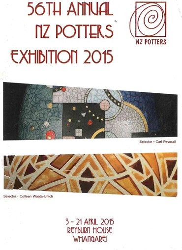 NZ Society of Potters, 56th exhibition, 2015