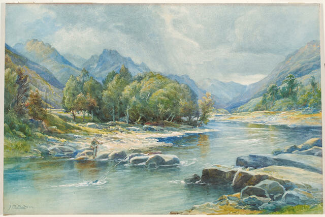 Trout Fishing, Valley Of The Dart