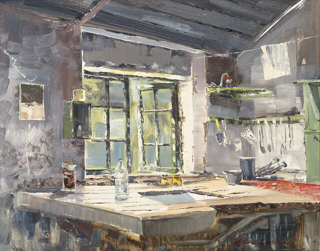 Kitchen, Quail Flat Cookhouse, Kaikoura