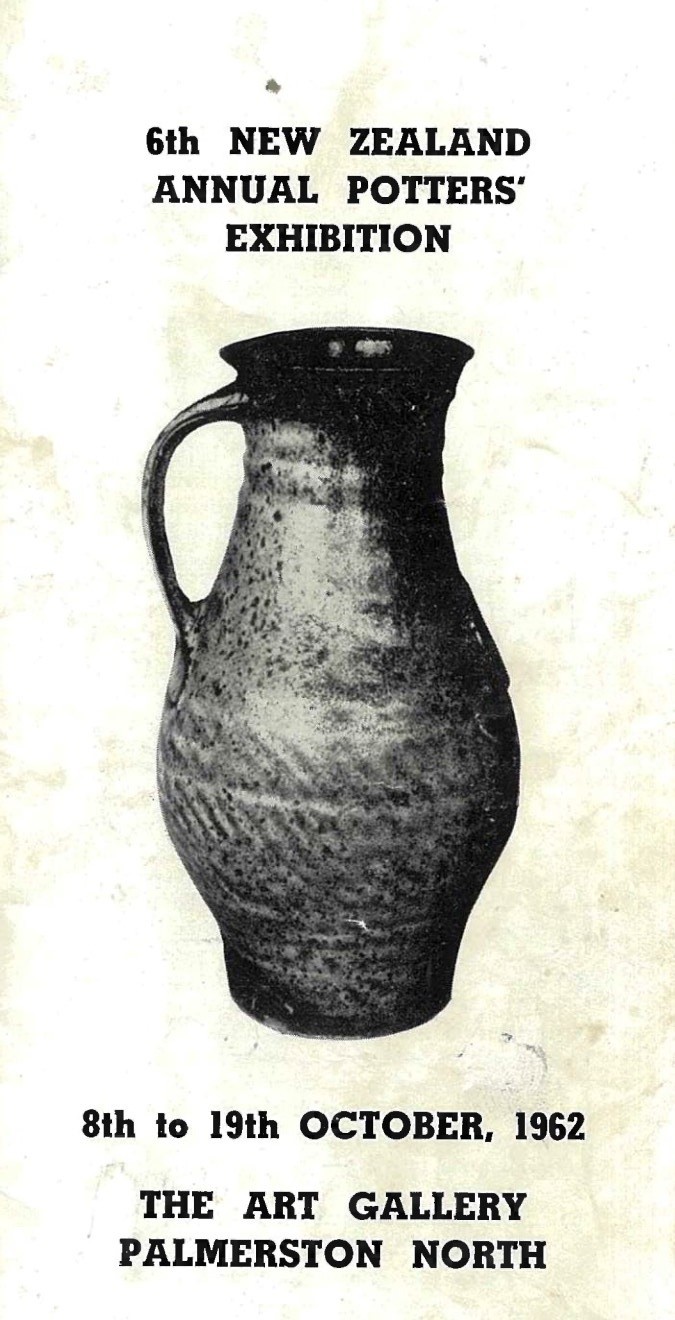 NZ Society of Potters, Sixth exhibition, 1962