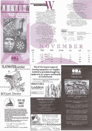 Canterbury Society of Arts Preview, number 172, November 1992