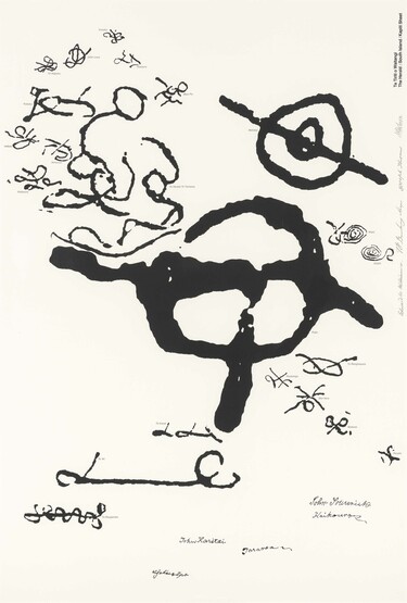 Max Hailstone Te Tiriti o Waitangi: The Herald, South Island/Kapiti Sheet 1990. Silkscreen. Collection of Christchurch Art Gallery Te Puna o Waiwhetū, purchased 1991