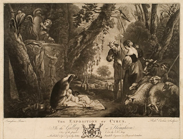 The Exposition of Cyrus (In The Gallery At Houghton)