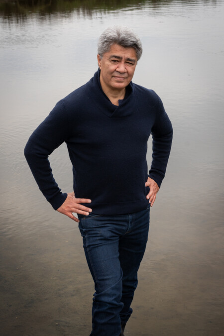 Anne Noble Te Maire Tau (Ngāi Tahu, Ngāi Tūāhuriri) Rakahuri/ Ashley River Estuary 2023 Digital print, pigment on paper. Collection of Te Rūnanga o Ngāi Tahu