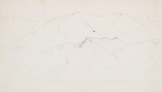 Study For ‘Te Tihi O Kahukura And Sky’ Series
