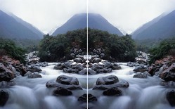 Wintering, after a Van der Velden study, Otira Gorge