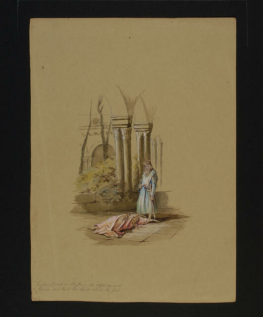 He paused, and in the pause she crept an inch Nearer, and laid her hands about his feet. (Tennyson, Idylls of the King)