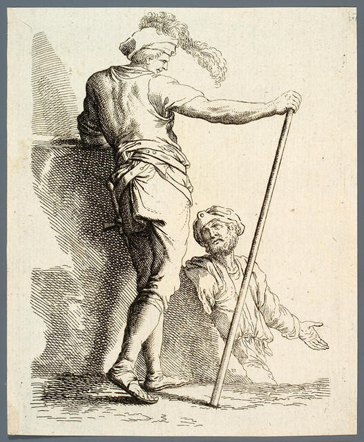 Figure With A Staff