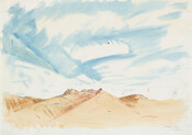 Study For ‘Te Tihi O Kahukura And Sky’ Series January 1976