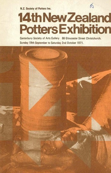 NZ Society of Potters Fourteenth exhibition, 1971