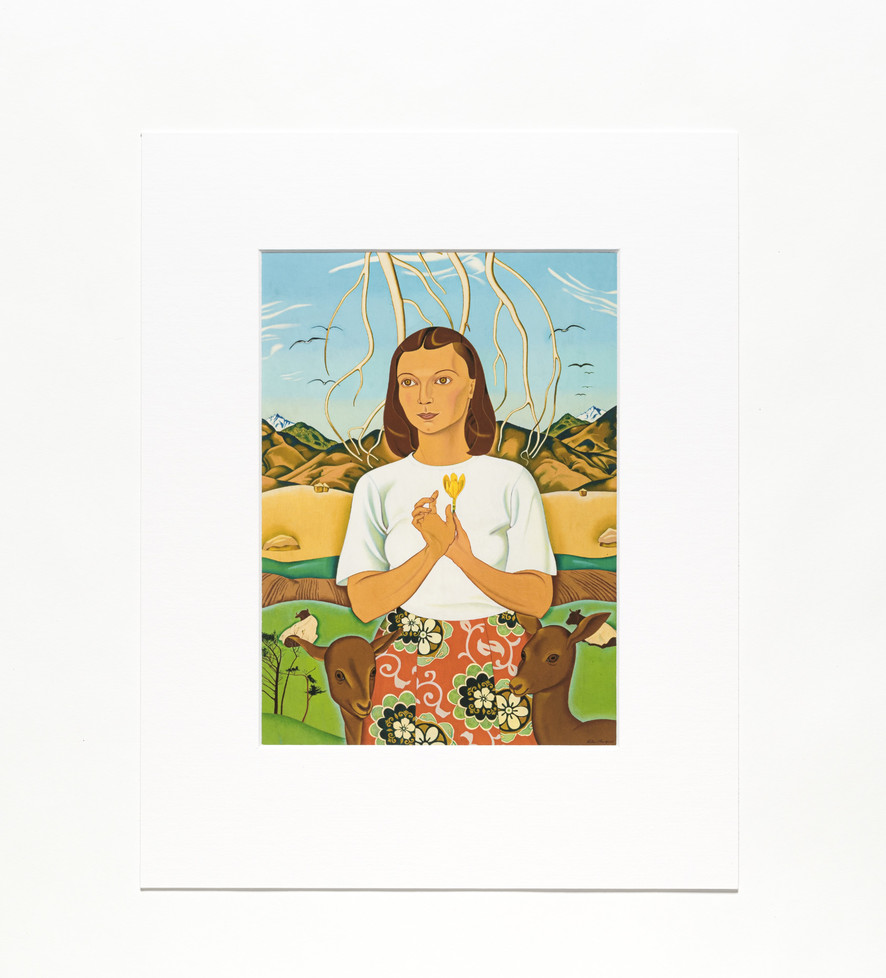 Rita Angus A Goddess of Mercy Reproduction Print