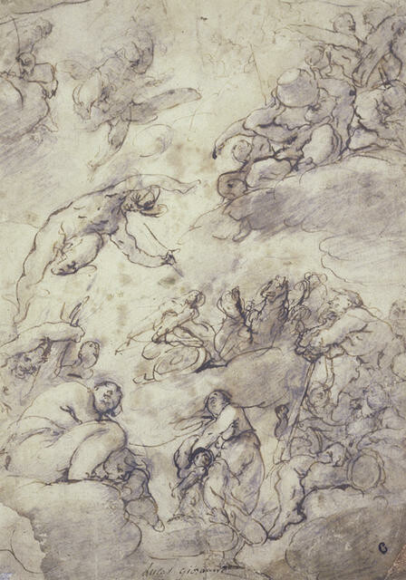 Study for a Ceiling Fresco