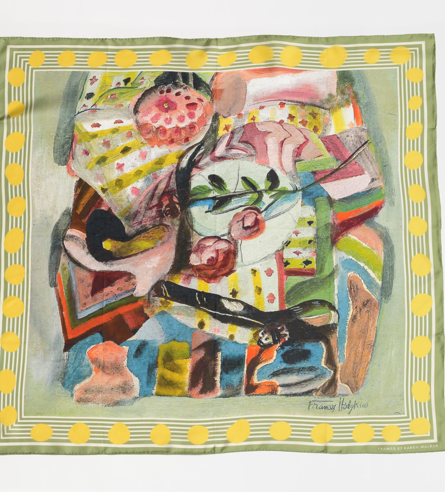 Silk Scarf: Self Portrait: Still Life SOLD OUT
