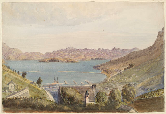 View of Lyttelton