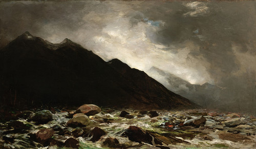 Petrus van der Velden Mount Rolleston and the Otira River 1893. Oil on canvas. Collection Christchurch Art Gallery Te Puna o Waiwhetū, purchased 1965