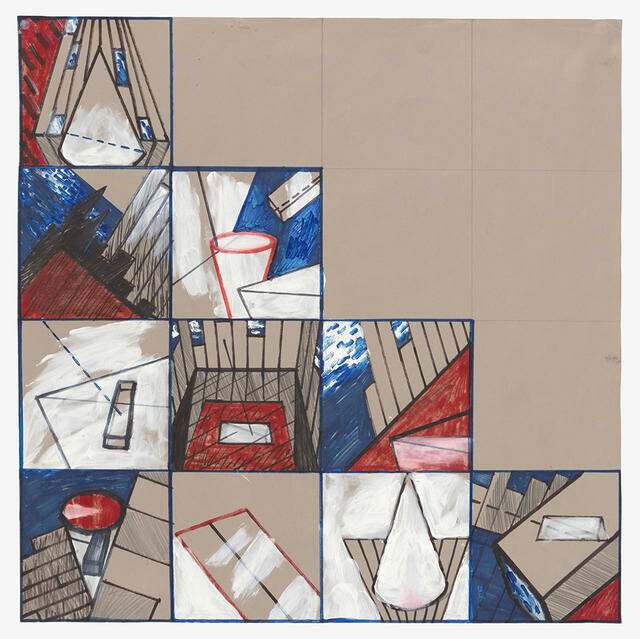 Neil Dawson - Seascape - Documentation:preparatory Drawing image item