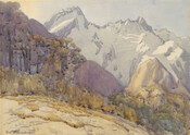 Mount Sefton from The Hermitage