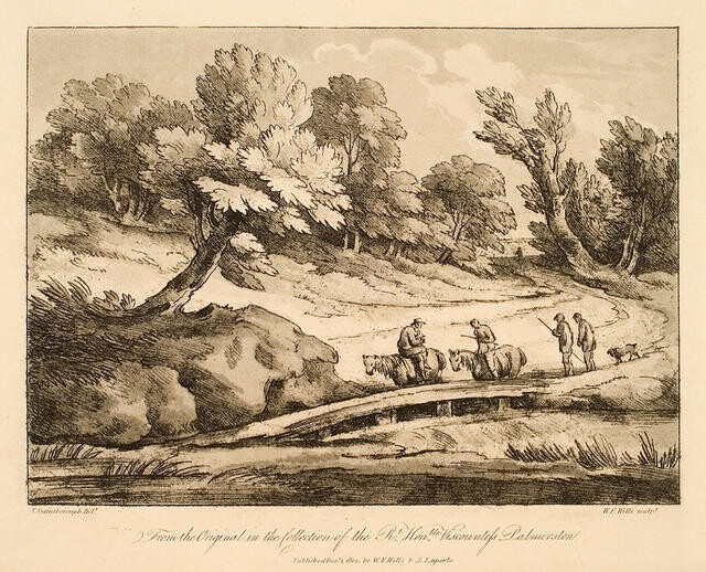 Landscape With Horsemen and Bridge