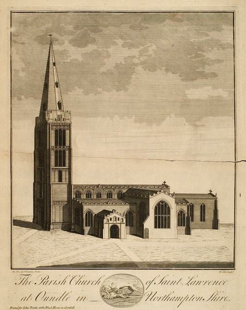 Parish Church Of St Lawrence At Oundle In Northamptonshire