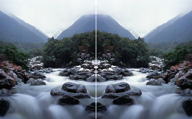 Wintering, after a Van der Velden study, Otira Gorge