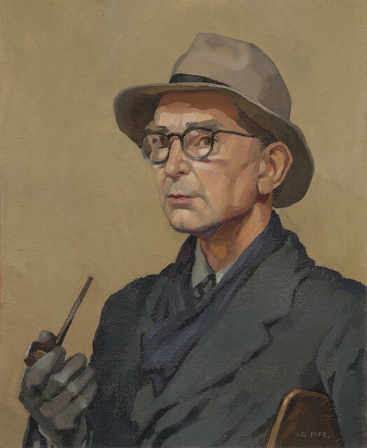 Portrait of William Sykes Baverstock OBE F.R.S.A.