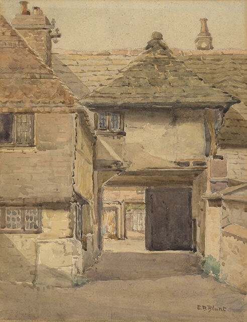 A Courtyard, Steyning, Sussex