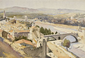 Avignon From The Palace Gardens