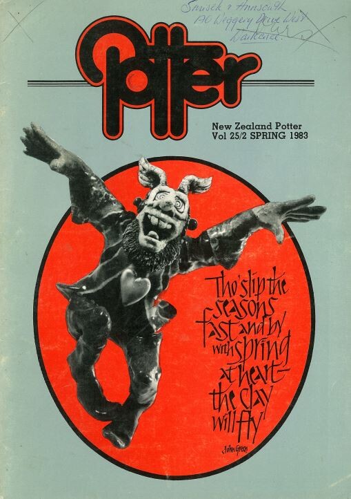 New Zealand Potter volume 25 number 2, Spring 1983