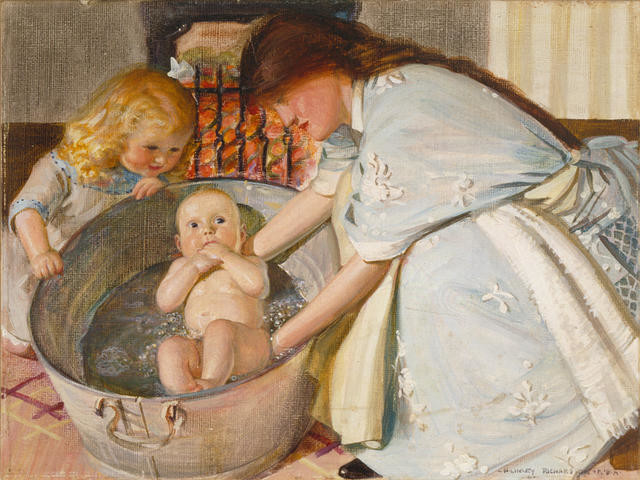 Bathing The Baby