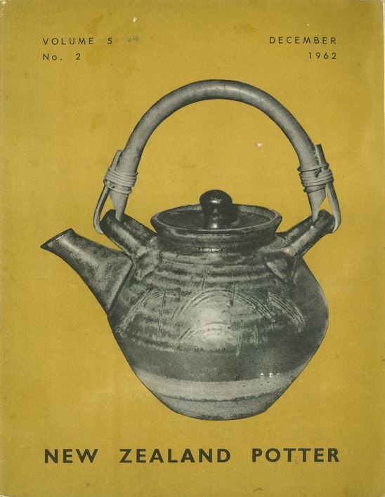 New Zealand Potter volume 5 number 2, December 1962